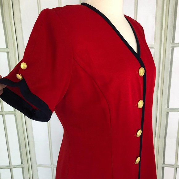 Danny & Nicole Shift Business Dress Lagenlook - Picture 9 of 9